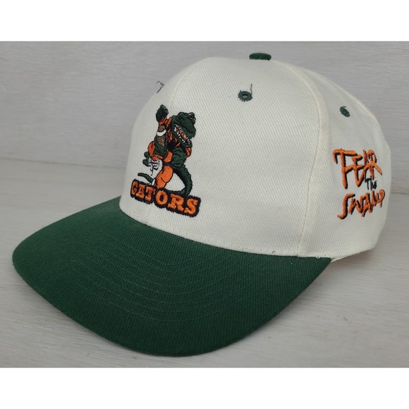 Vintage Florida Gators Fear The Swamp Snap Back Hat Wool Blend Nissun - Picture 1 of 8